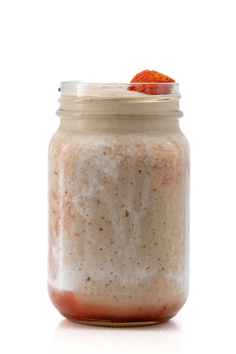 Joy General Strawberry & coconut smoothie